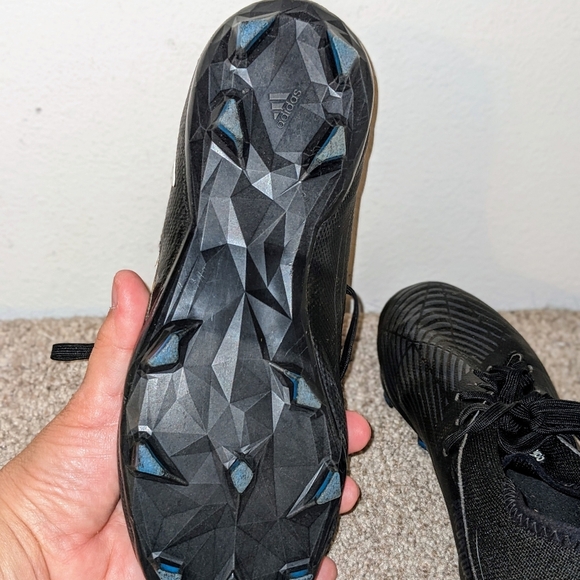adidas Jr. Predator Edge.3 FG Soccer Cleats Core Black Size 5 EUC - Picture 7 of 7